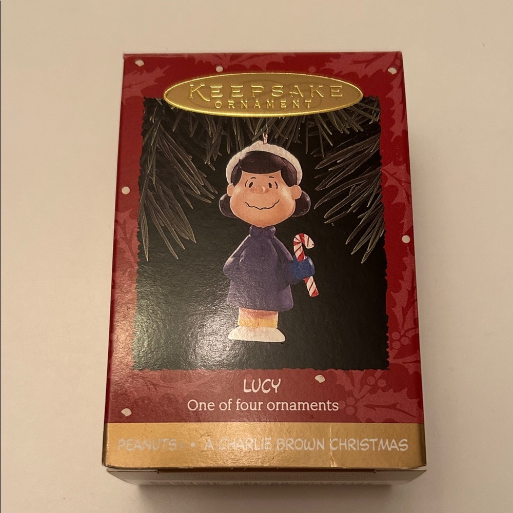 Hallmark Keepsake Ornament Peanuts Christmas Lucy